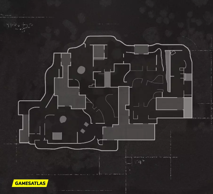 Castle COD Vanguard Mini Map Layout