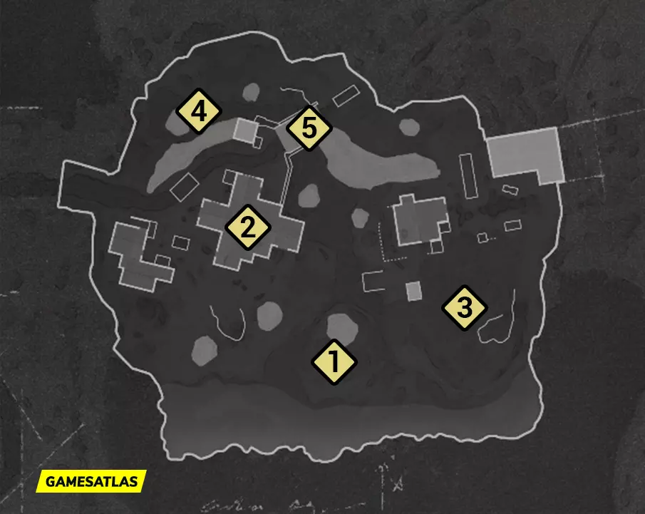 Demyansk COD Vanguard Hardpoint Rotations Map