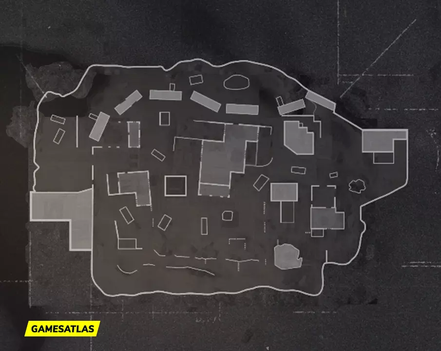 Desert Siege COD Vanguard Mini Map Layout