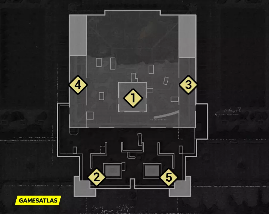 Dome COD Vanguard Hardpoint Rotations Map