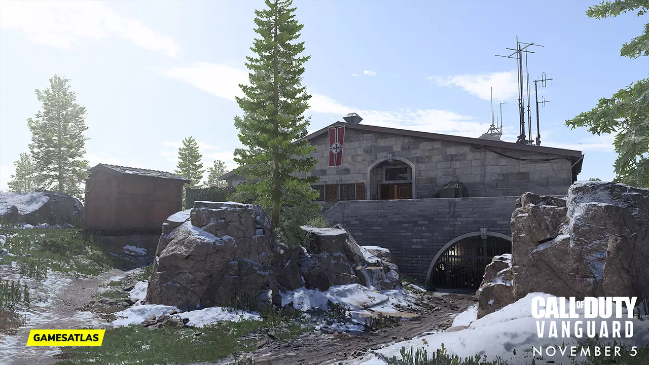 Eagle's Nest  - COD Vanguard Map Guide & Hardpoint Rotations | Call of Duty