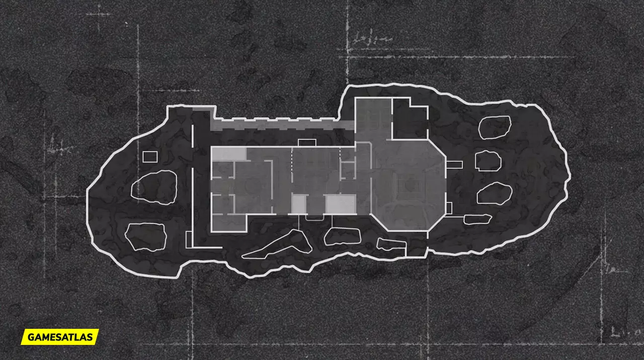 Eagle's Nest COD Vanguard Mini Map Layout