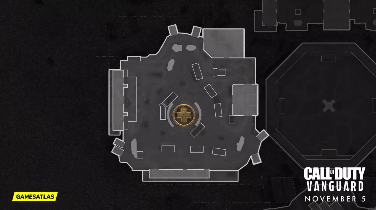Market COD Vanguard Mini Map Layout