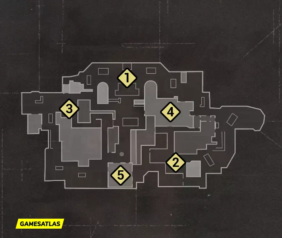 Tuscan COD Vanguard Hardpoint Rotations Map