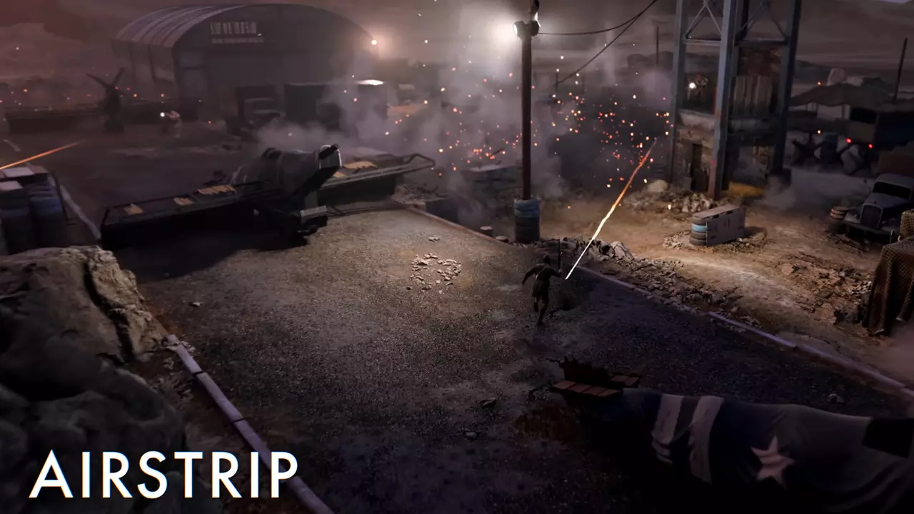 Airstrip - COD Vanguard Map Guide & Hardpoint Rotations | Call of Duty Airstrip - COD Vanguard Map Guide & Hardpoint Rotations | Call of Duty
