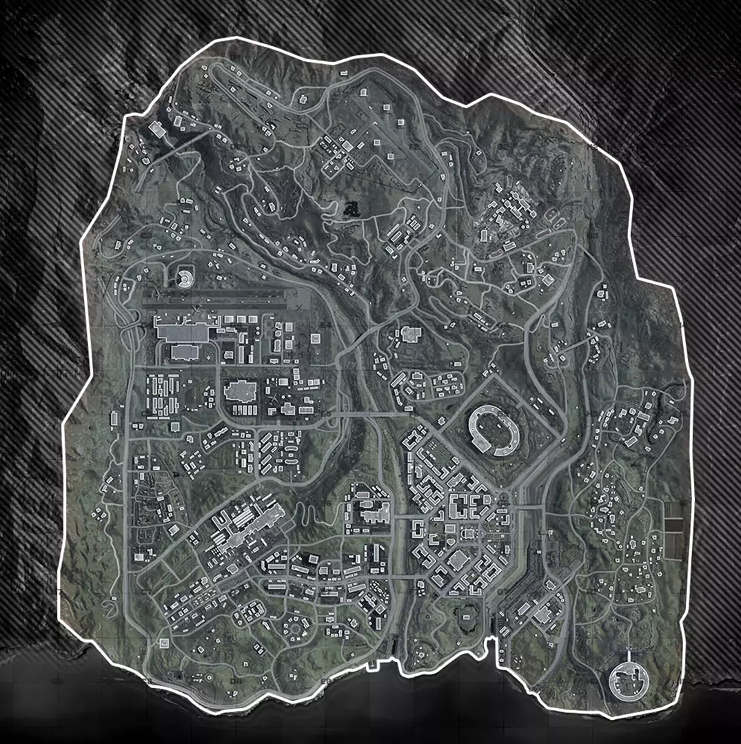 Verdansk '84 - COD Warzone Map Layout, Points of Interest (POIs)