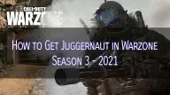 Cod juggernautsuit