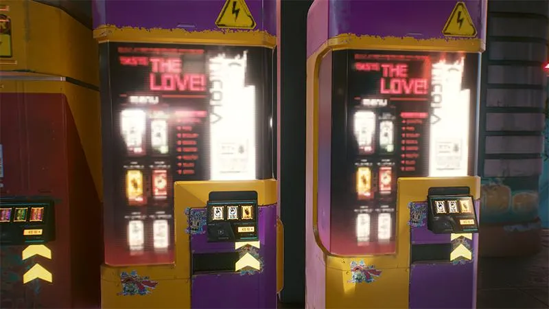 cyberpunk 2077 nicola vending machines - Cyberpunk 2077 Crafting Perks Guide