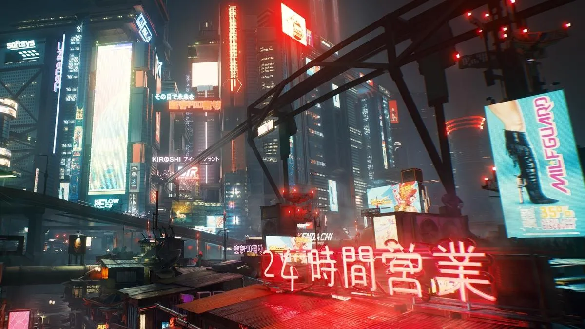 cyberpunk2077 nightcity neons