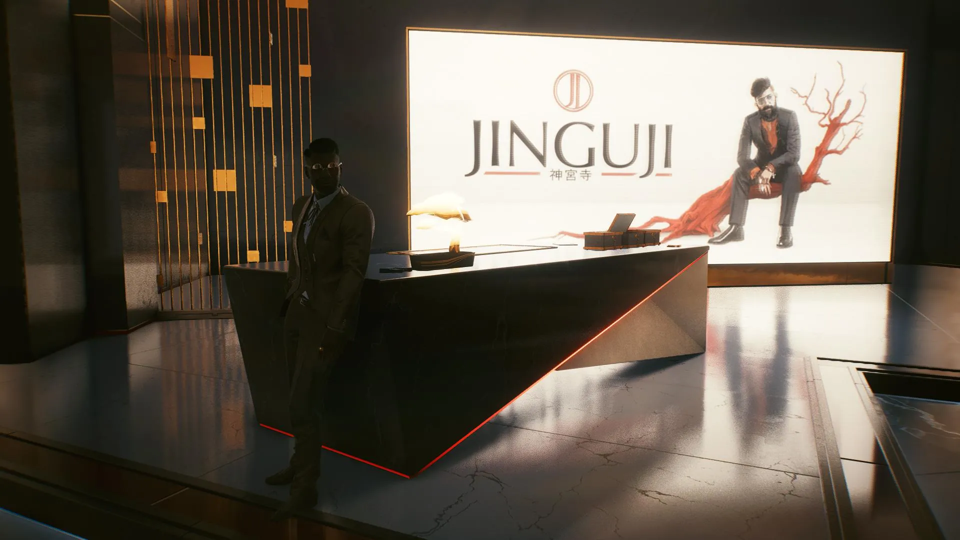 Cyberpunk 2077 Clothing Merchants downtown jinguji clothing vendor