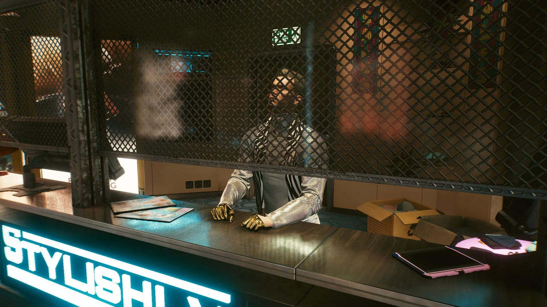 Cyberpunk 2077 Clothing Merchants little china clothing vendor