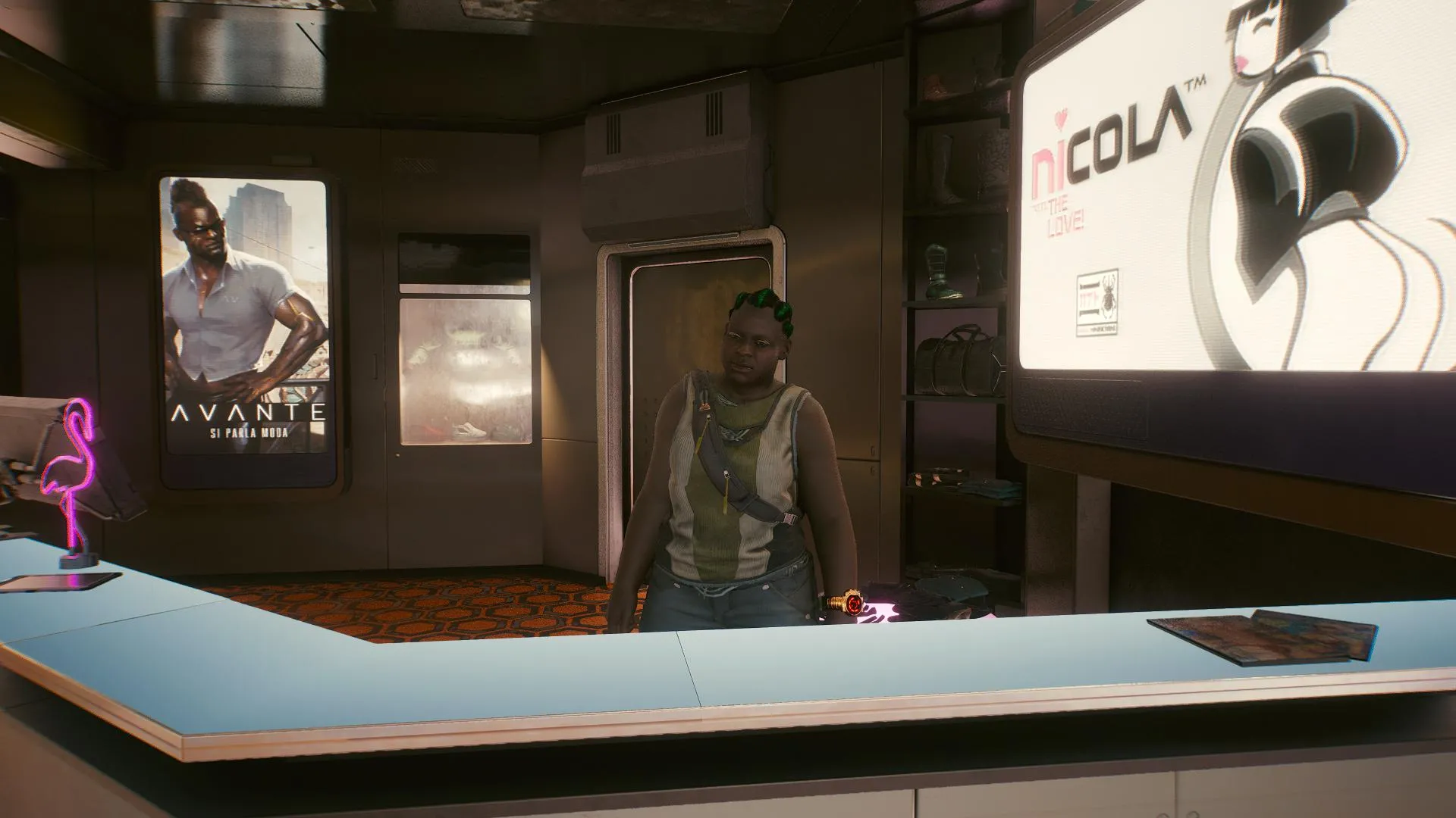 Cyberpunk 2077 Clothing Merchants wellsprings clothing vendor