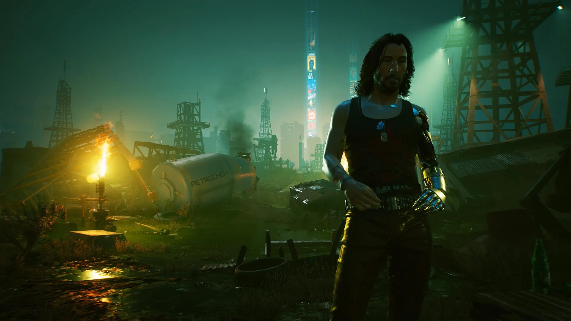 cyberpunk2077 chippin in side job johnny oil field