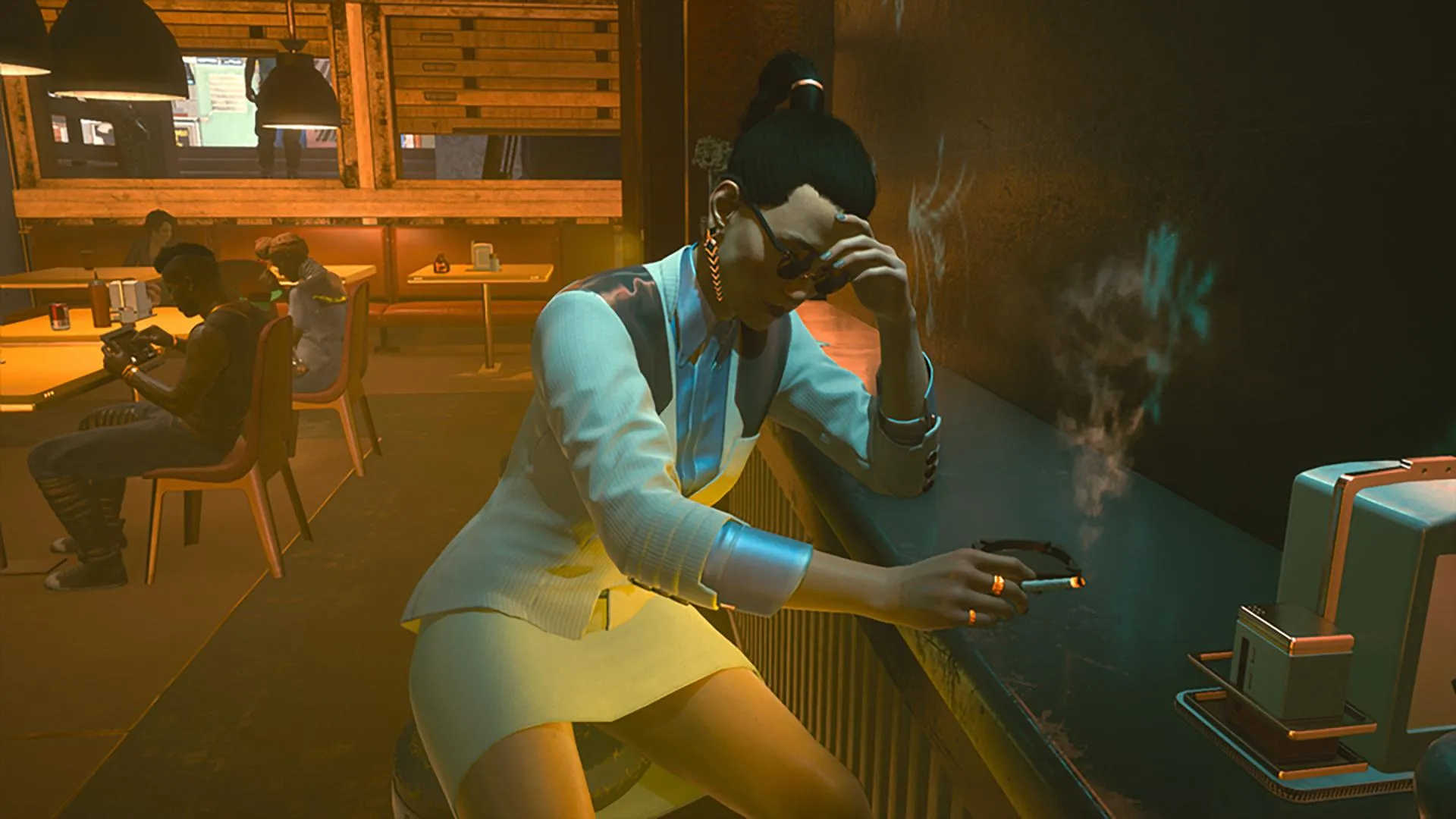 cyberpunk 2077 dream on side job elizabeth peralez ramen shop