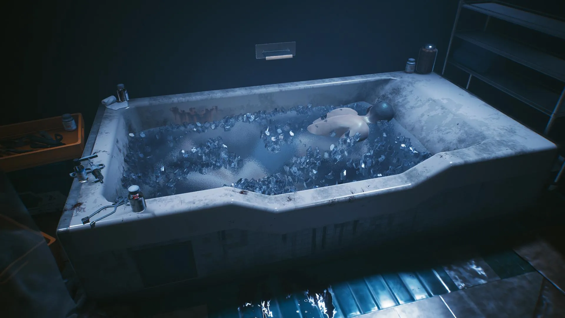 cyberpunk 2077 sweet dreams side job ice bath