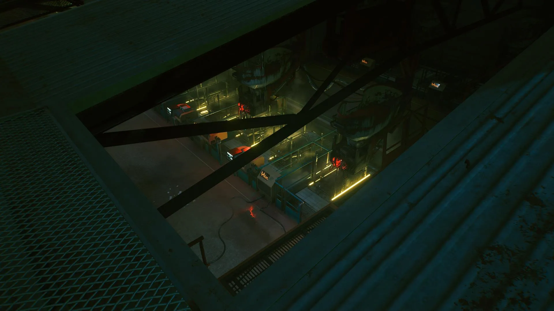 cyberpunk 2077 the hunt side job edgewood farm rooftop access