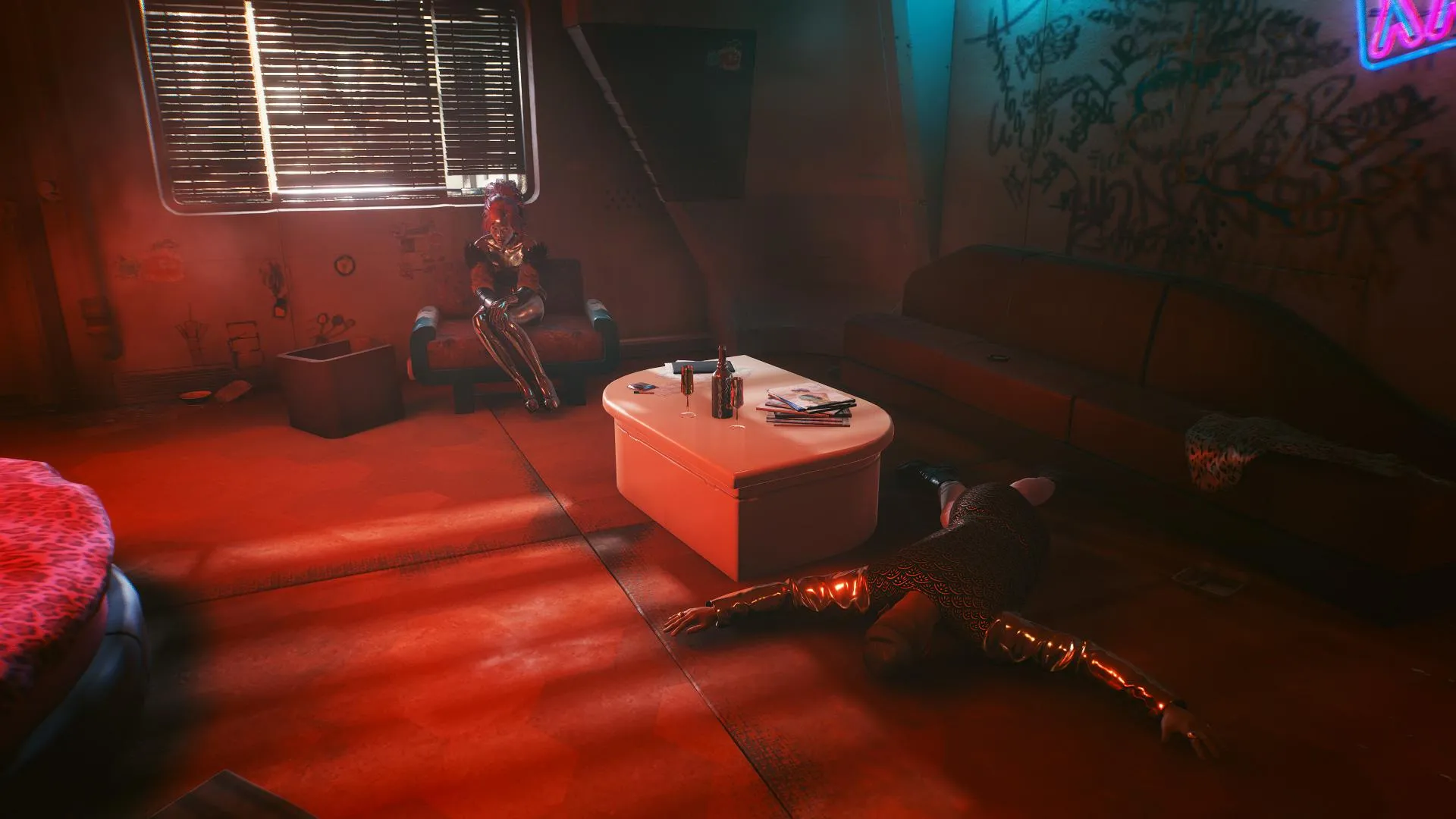 cyberpunk 2077 violence side job lizzy liam dead