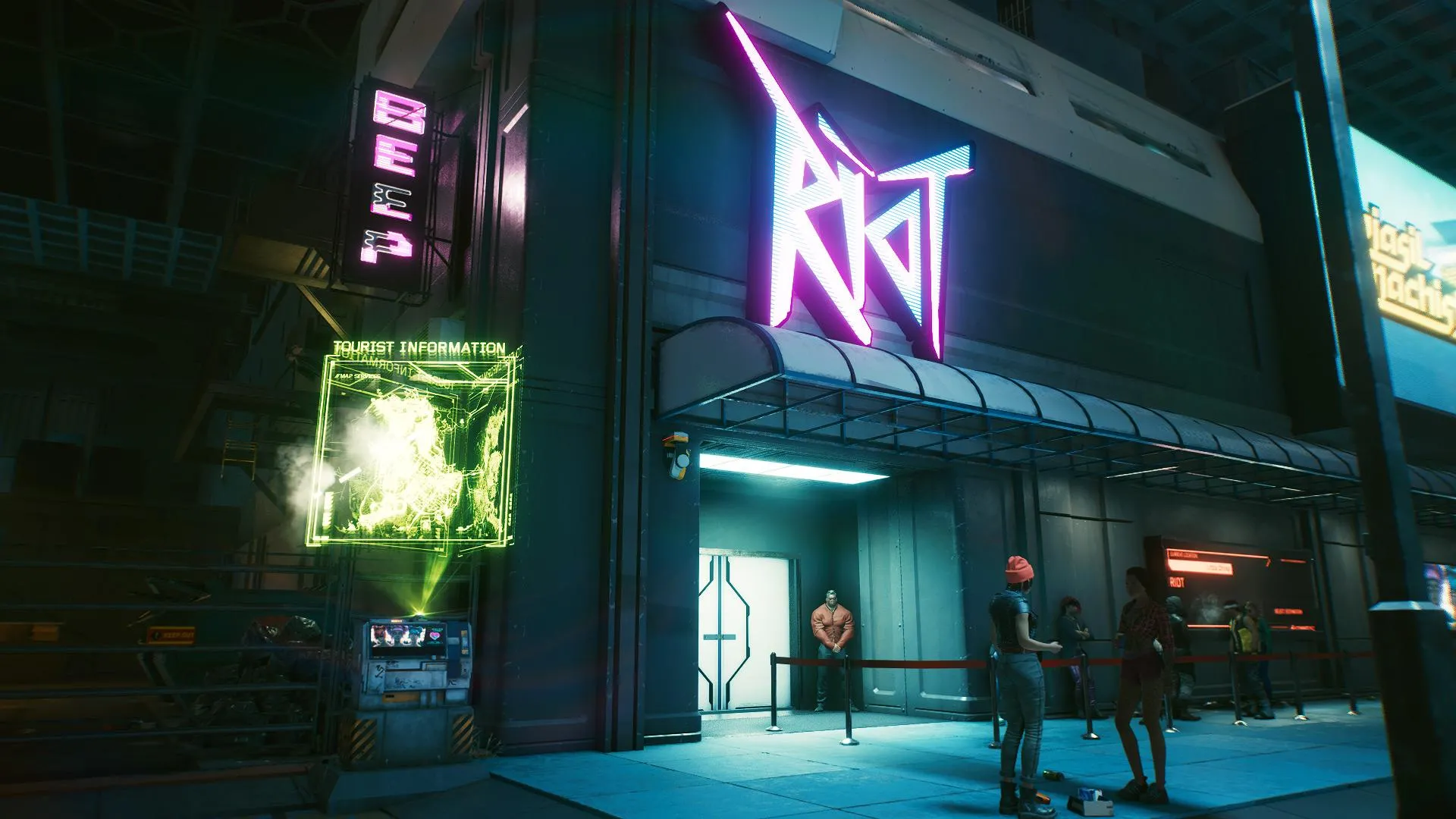 cyberpunk 2077 violence side job riot club