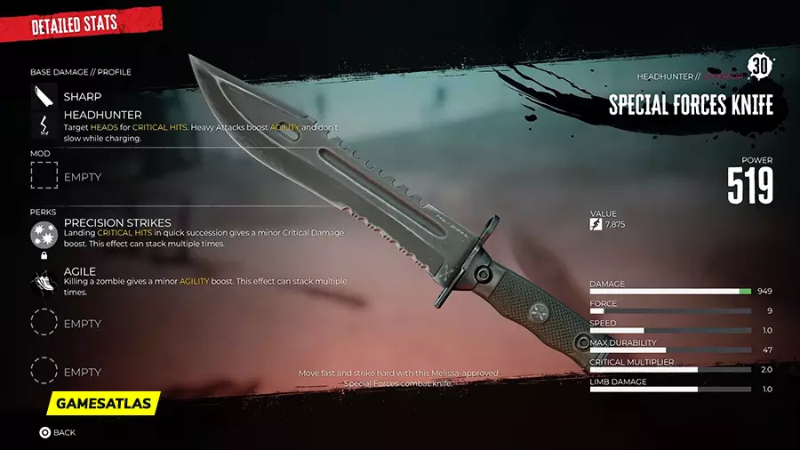 Special Forces Knife - Dead Island 2 Weapon: How To Get and Location Special Forces Knife - Dead Island 2 Weapon: How To Get and Location