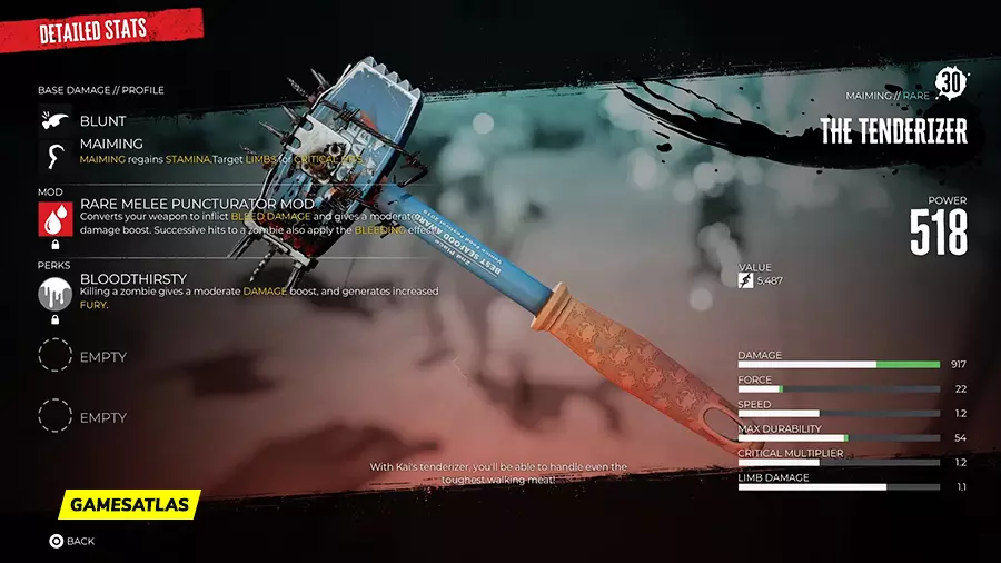 The Tenderizer - Dead Island 2 Weapon: How To Get and Location The Tenderizer - Dead Island 2 Weapon: How To Get and Location