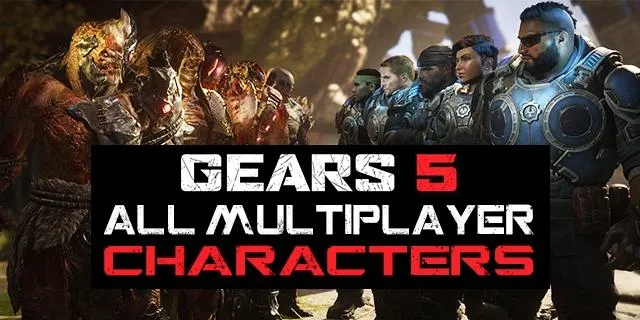 gears 5 multiplayer characters versus