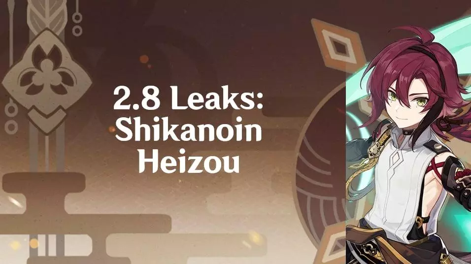 Genshin Impact: Shikanoin Heizou Leaks and Skills - Guides & News Genshin Impact: Shikanoin Heizou Leaks and Skills - Guides & News