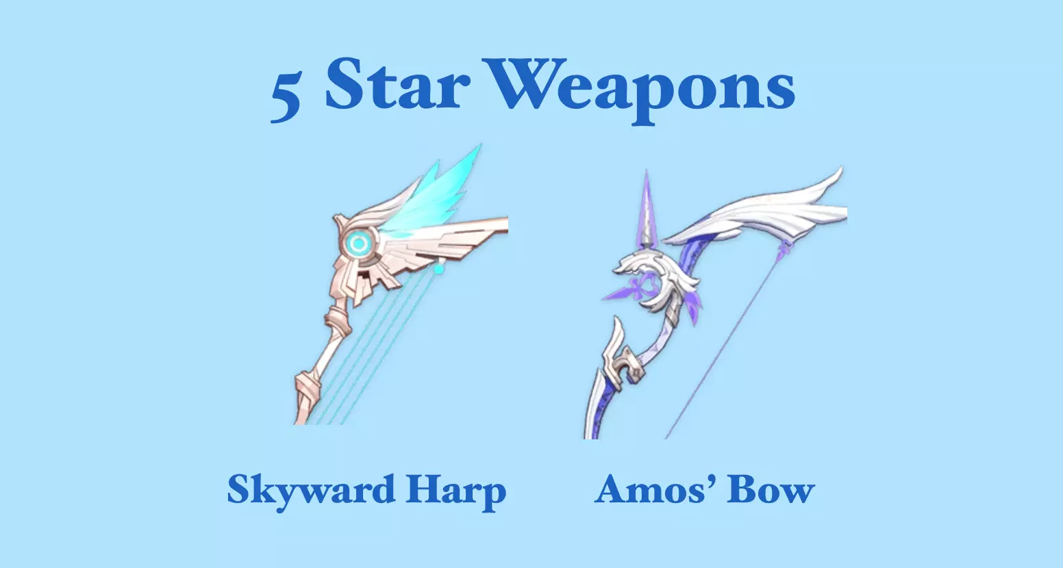 childe 5 weapons