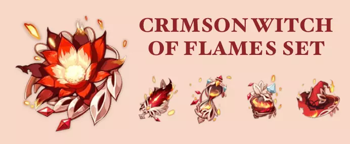 crimson witch set