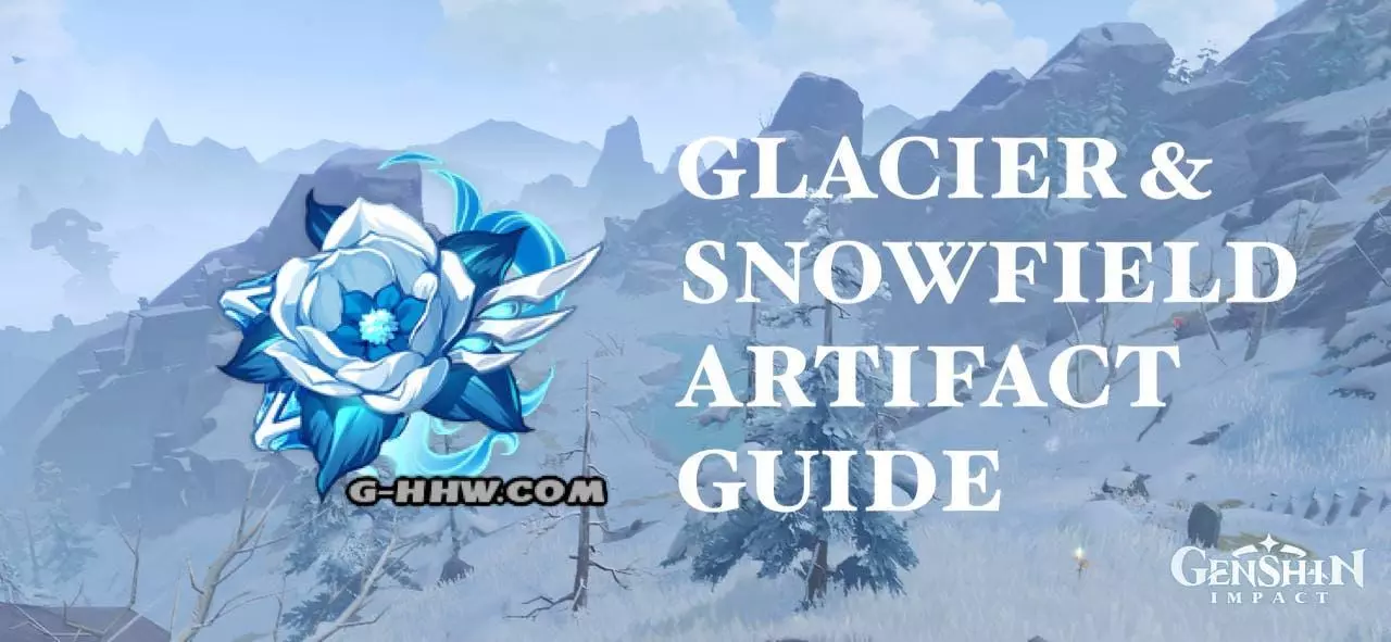 Genshin Impact: Glacier and Snowfield Artifact Set