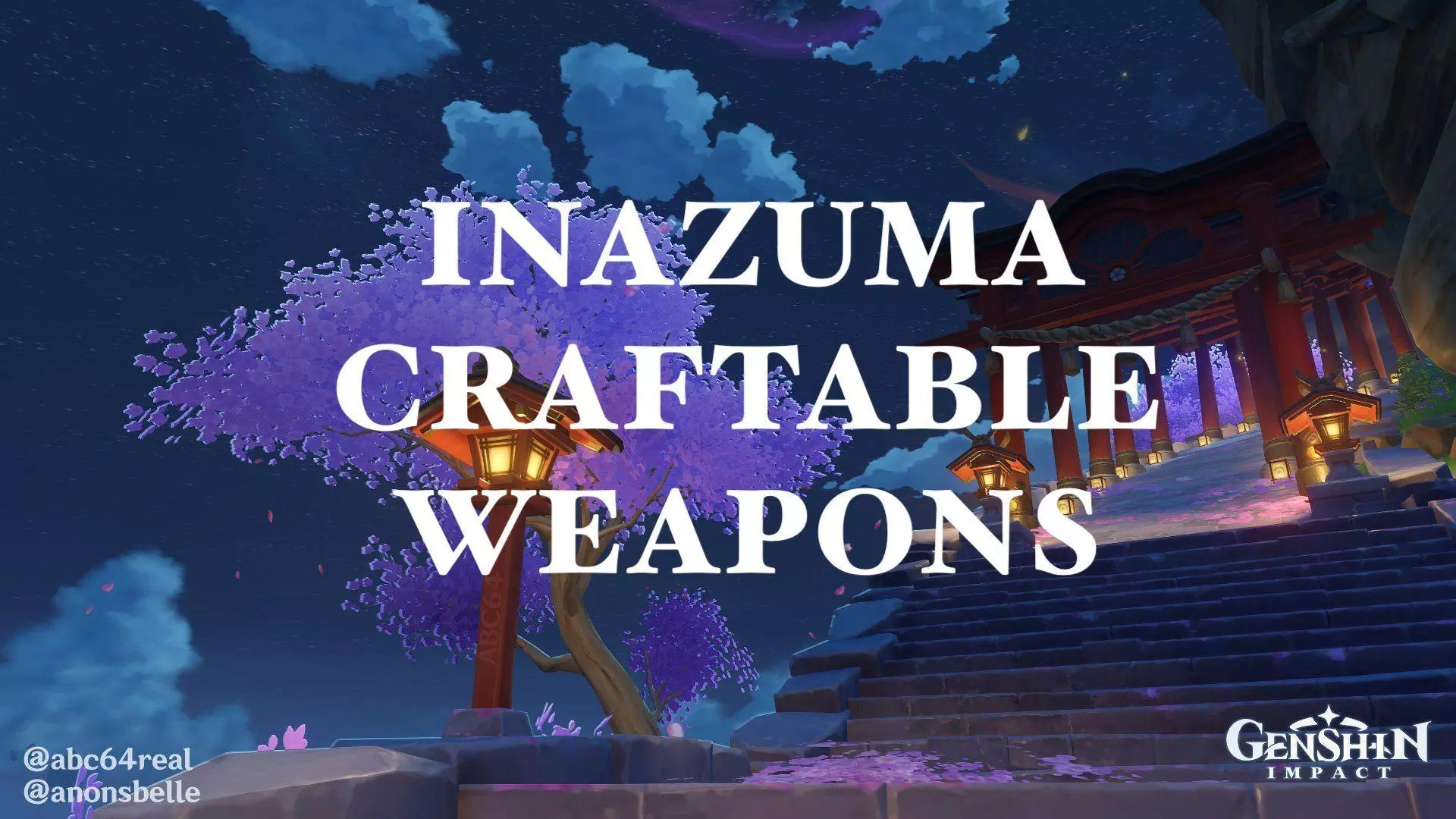 Genshin Impact: Inazuma Craftable Weapons and Uses - Guides & News Genshin Impact: Inazuma Craftable Weapons and Uses - Guides & News