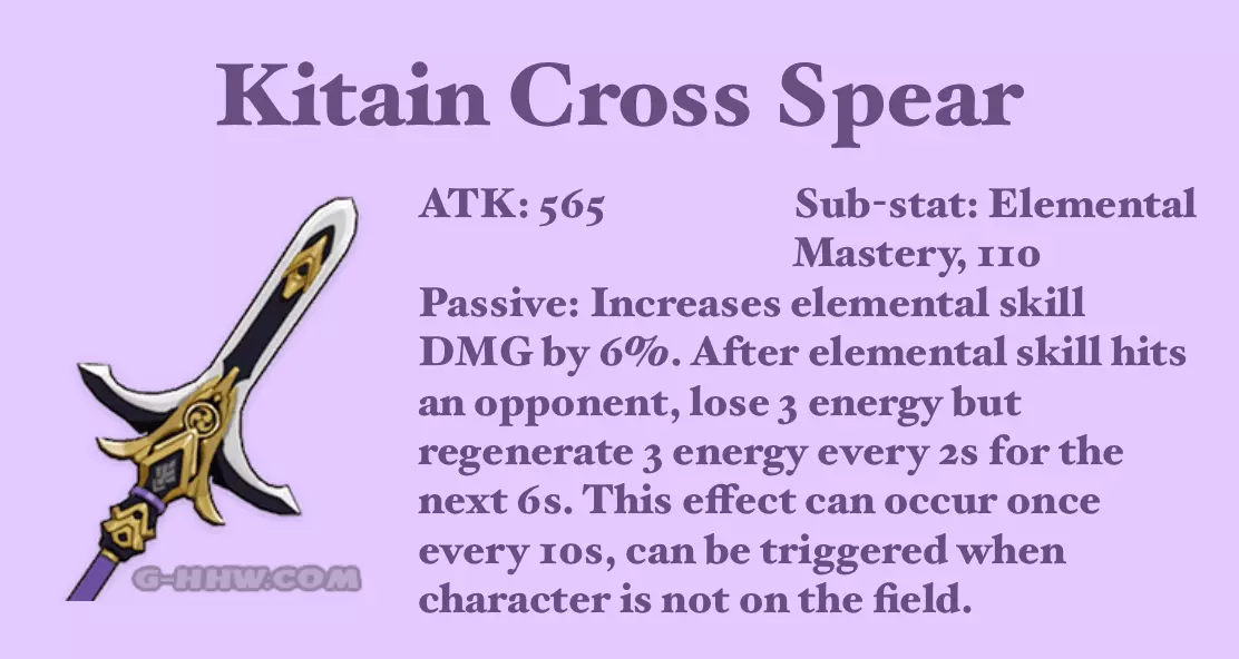 kitain cross spear