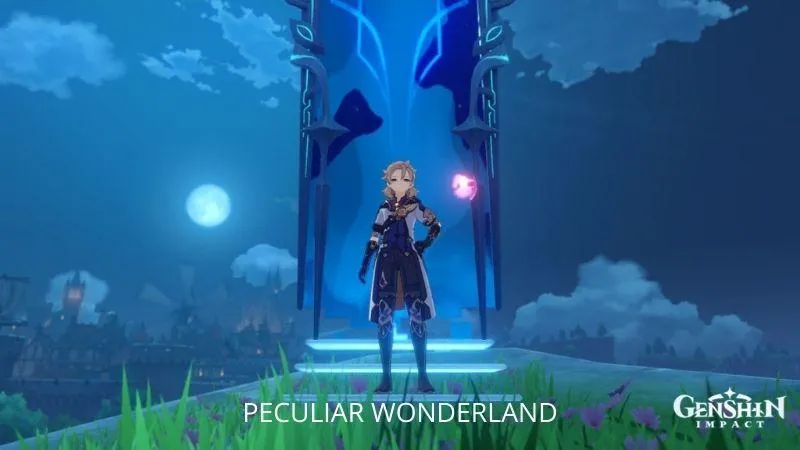 peculiar wonderland in Windblume festival