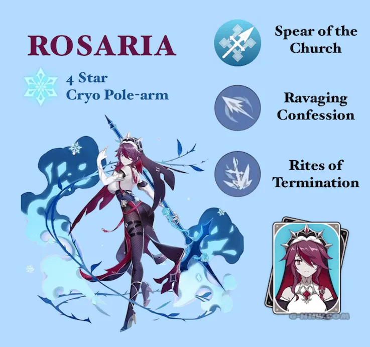 rosaria info