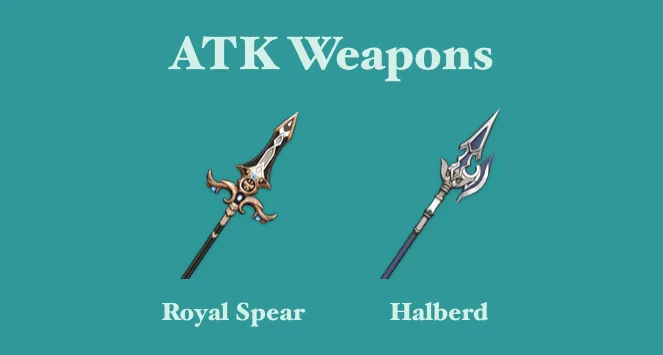 xiao atk weapons