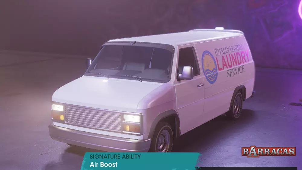 Barracas (Laundromat Van) - Saints Row Vehicles (2022) | How To Get and Stats