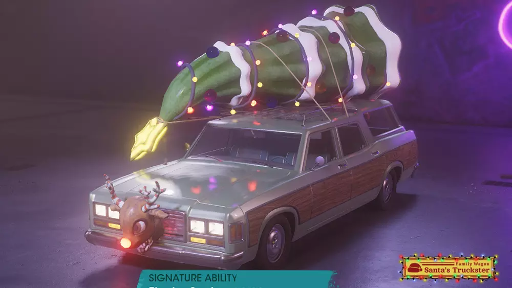 Santa's Truckster (DLC) - Saints Row Vehicles (2022) | How To Get and Stats
