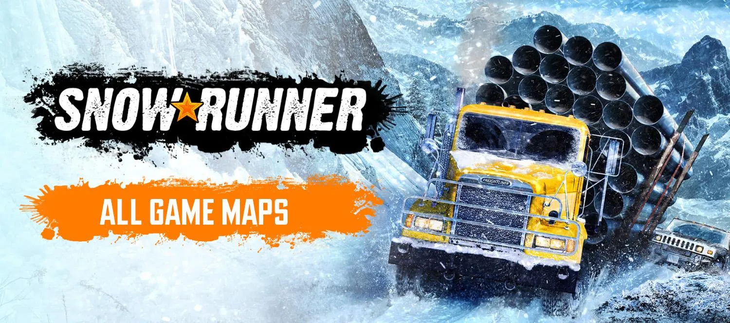 All SnowRunner Maps and Upgrades Locations