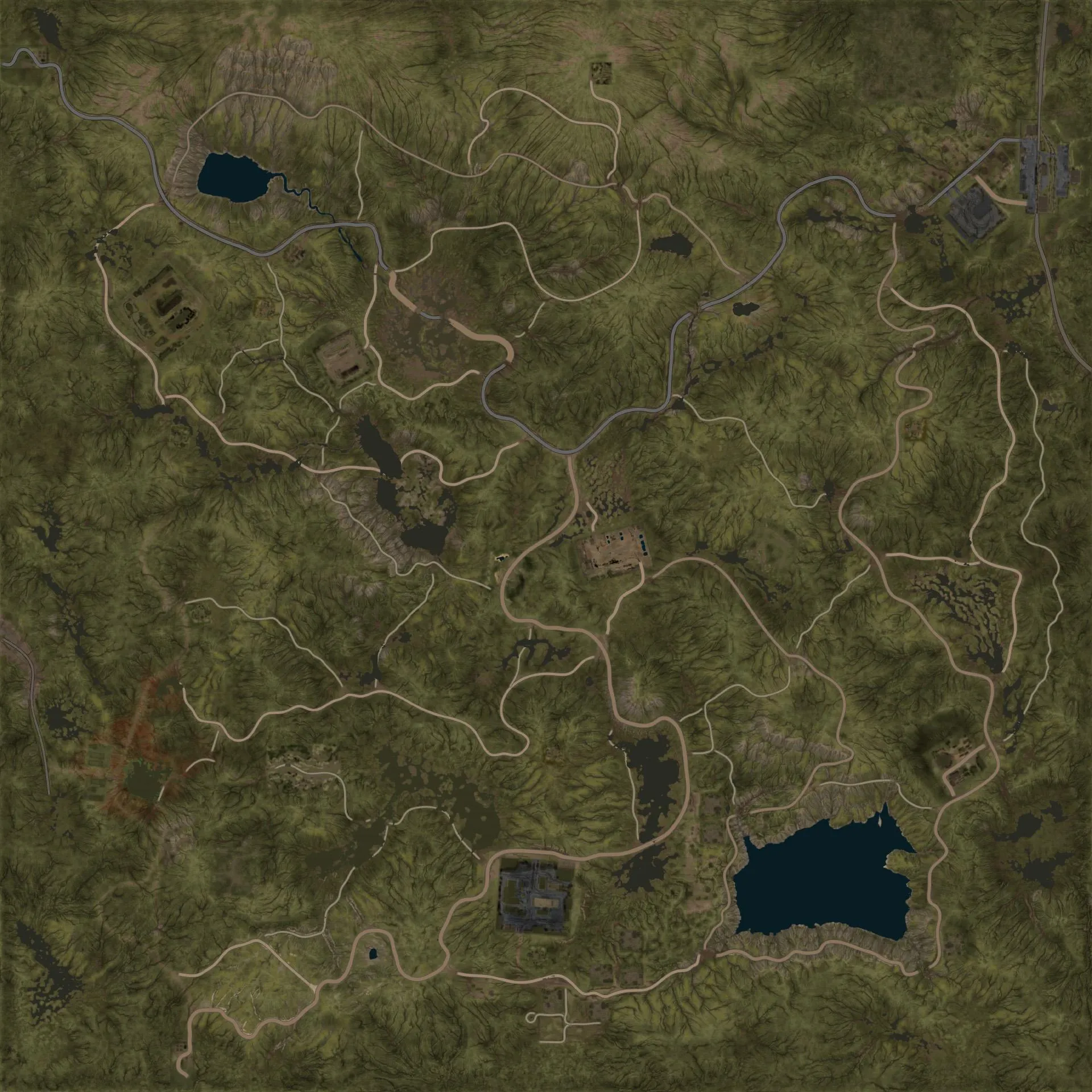 Taymyr Russia Drowned Lands Map