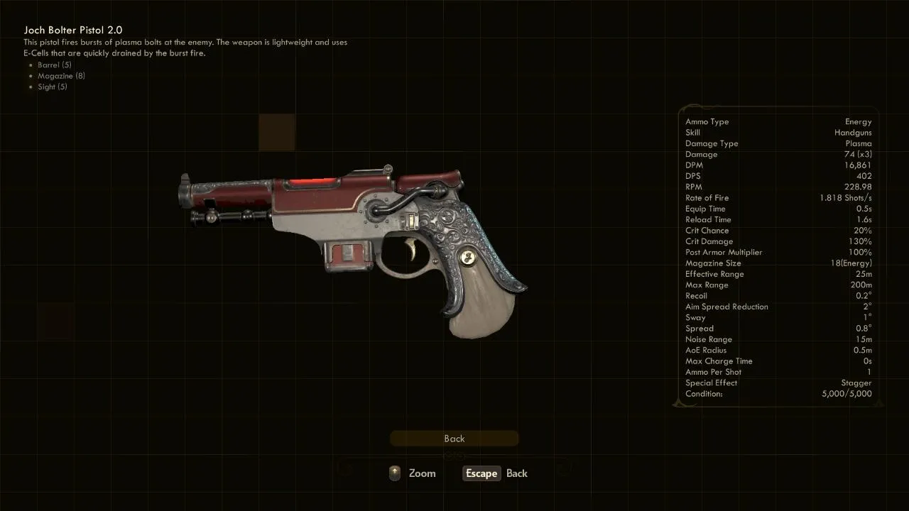 Bolter Pistol 2.0 Bolter Pistol 2.0