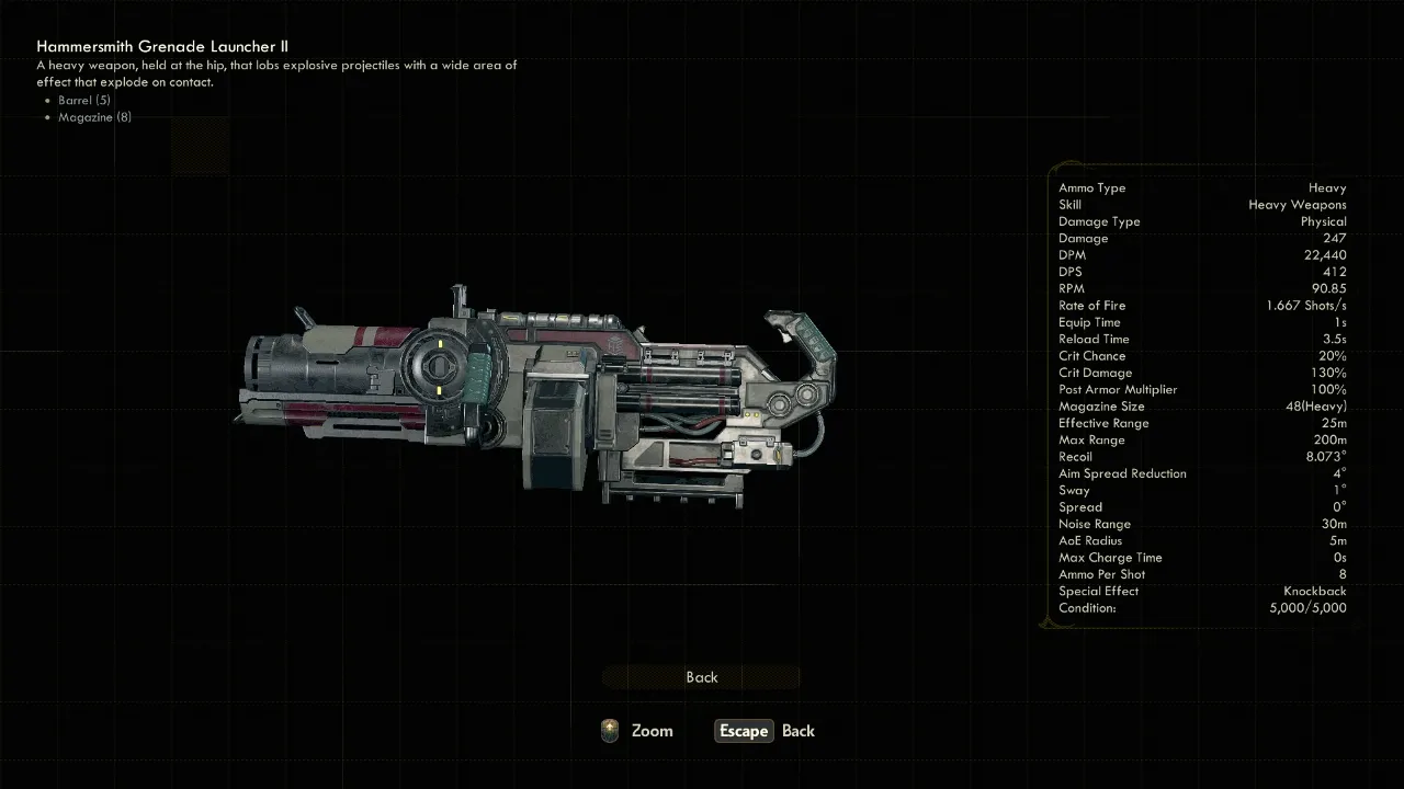 Grenade Launcher II Grenade Launcher II