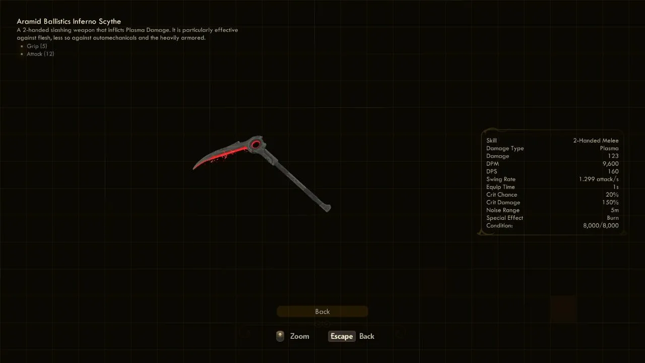 Inferno Scythe Inferno Scythe