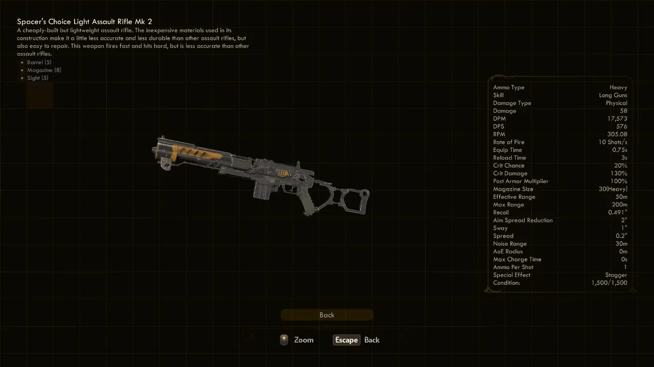 Light Assault Rifle Mk 2 Light Assault Rifle Mk 2
