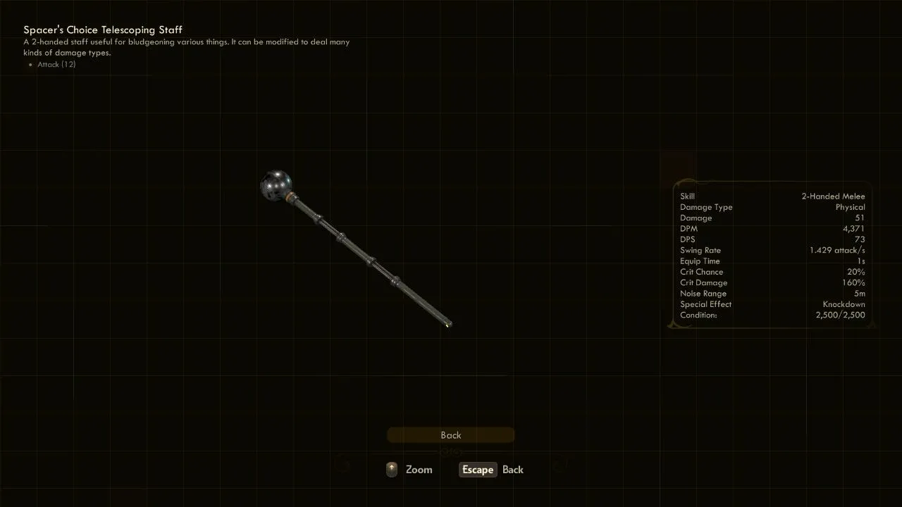 Telescoping Staff Telescoping Staff