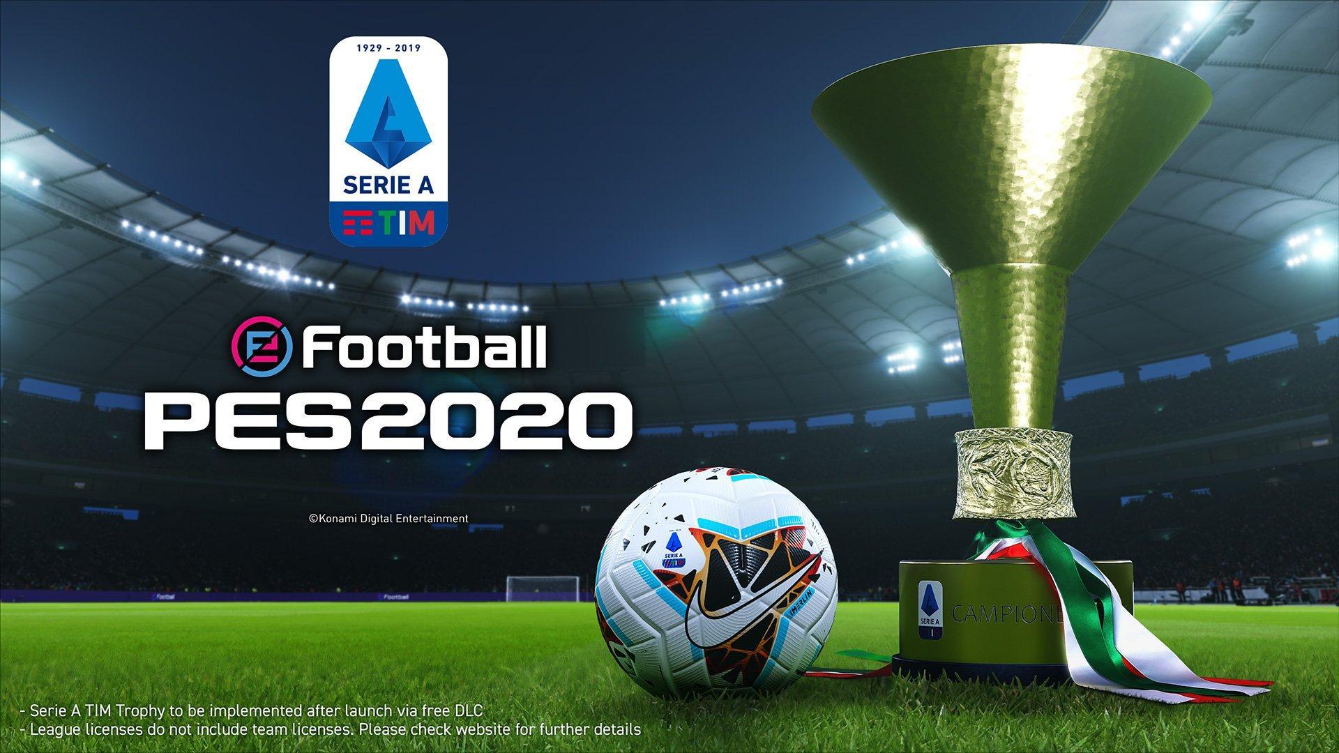 Serie A Pes 2020 Leagues Competitions Pro Evolution Soccer 2020 Efootball Database